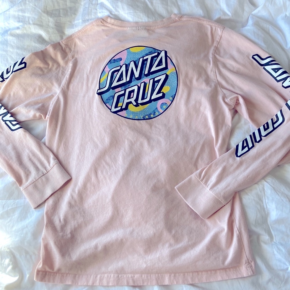 Santa Cruz Long Sleeve Tee, Kids XL